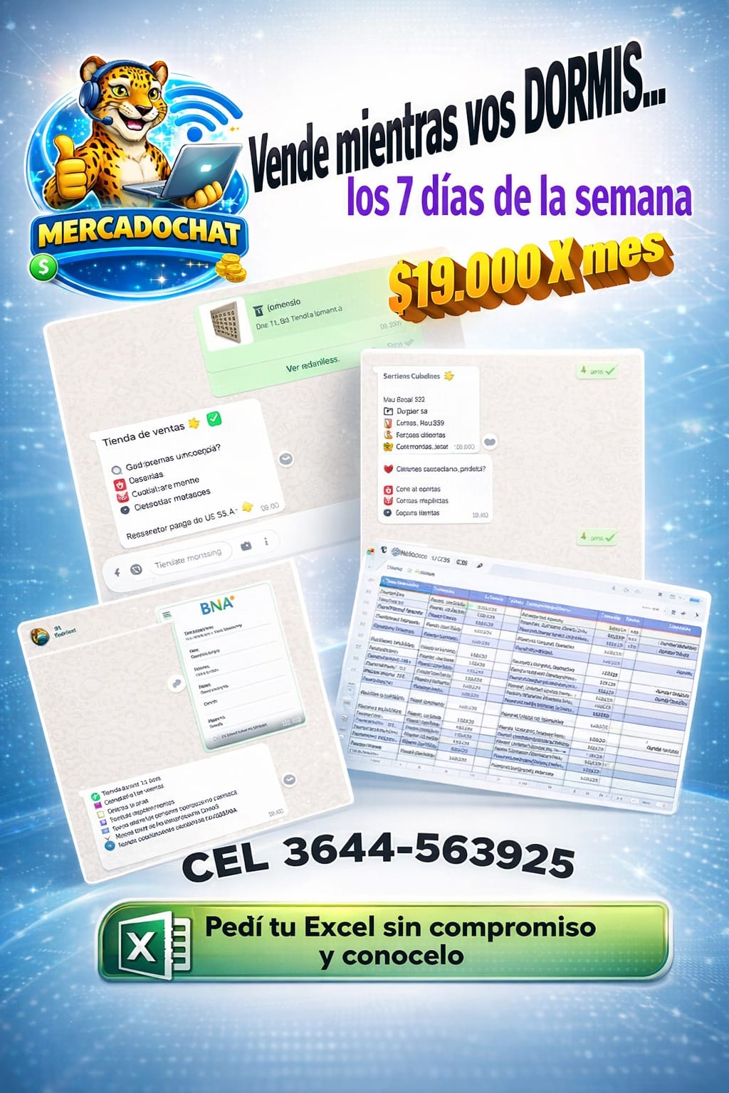Pedidos por WhatsApp para Rotiserías